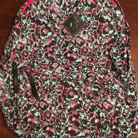 Handbags - Brand new pink and black backpack